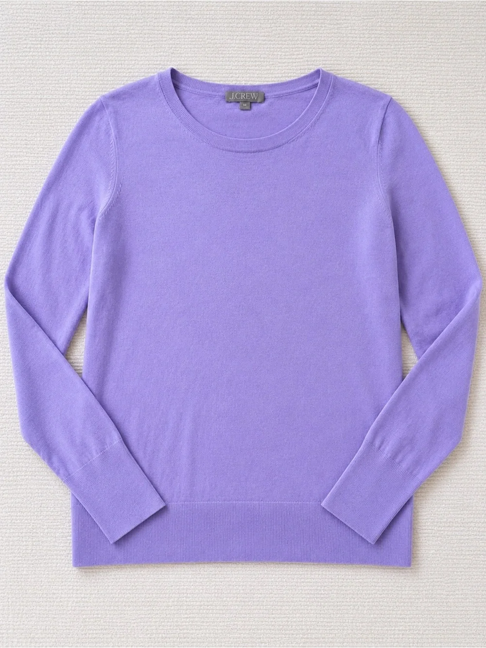 J. Crew Lavender Crewneck Sweater